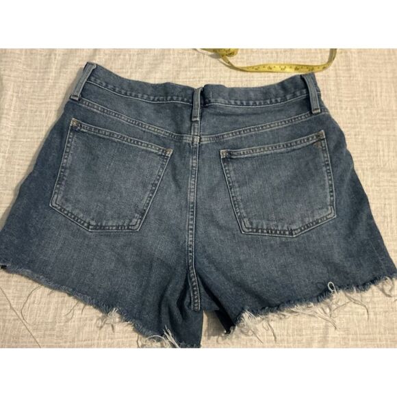 Madewell Women's Size 32 Blue The Mom Jean Shorts - Picture 5 of 5